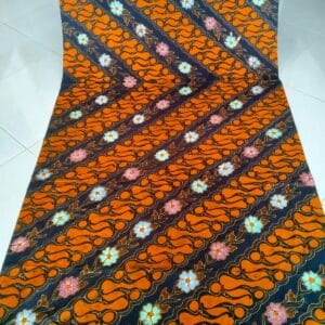 Batik Tulis Warna Alam - Motif Parang Seling Kembang Kenanga